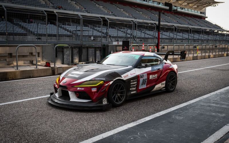 Прототип Toyota GR GT на трасі Нюрбургринг під час тестів