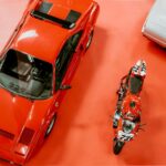 Ferrari 250 P 1963 року на гоночній трасі