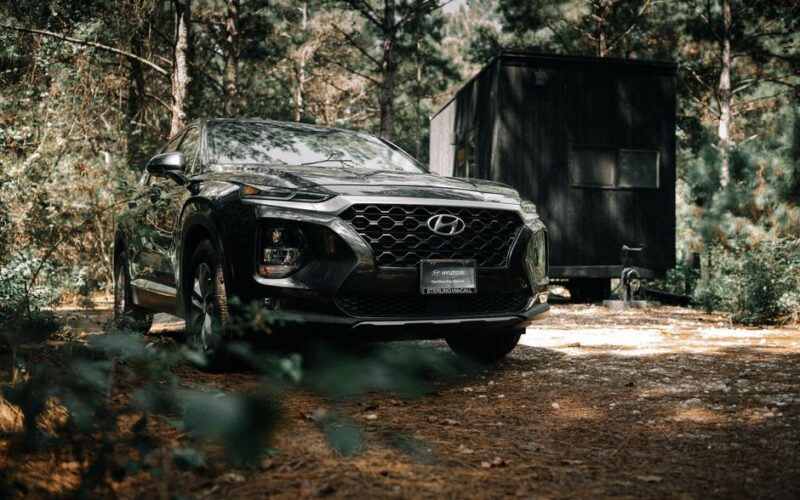 Hyundai Ioniq 9 у версії Calligraphy Black Ink з чорним дизайном