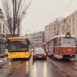 Ремонт вулиць у Києві обмежує рух транспорту