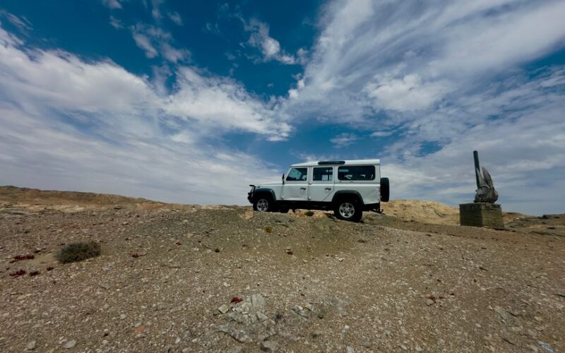 Новий Land Rover Defender Dakar з двигуном 635 к.с. на бездоріжжі