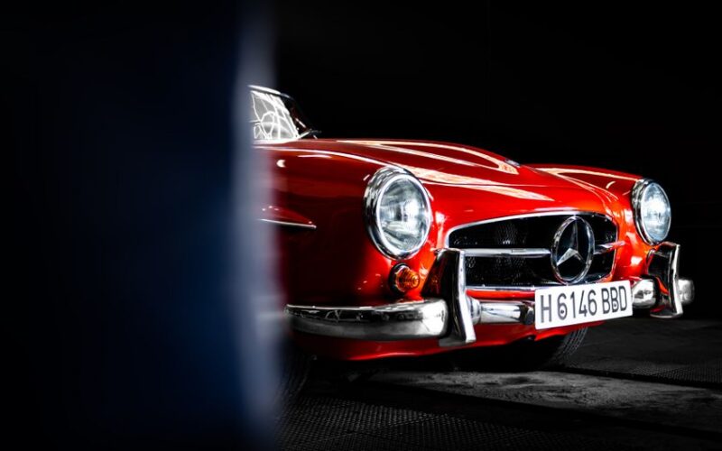 Копія Mercedes 300 SL 1954 року на аукціоні