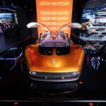 Електричний ліфтбек Mercedes-AMG GT 53 на дорозі