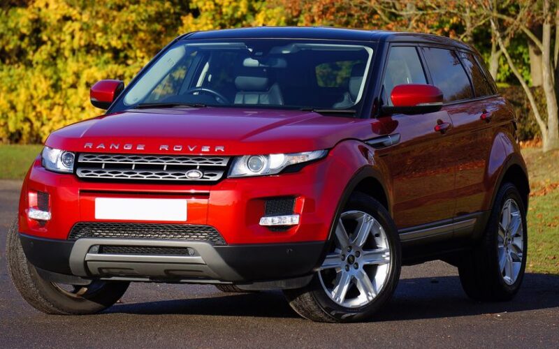 Range Rover під час тестування у Південній Європі
