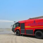 Електрична пожежна машина Rosenbauer PANTHER 6×6 з потужним зарядним пристроєм