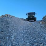 Електровантажівка Tatra Force e-Drive на бездоріжжі