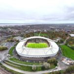 Hyundai UEFA Champions League, автомобіль біля стадіону